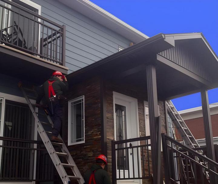 We select gutters that fit your building in Trois-Rivières.